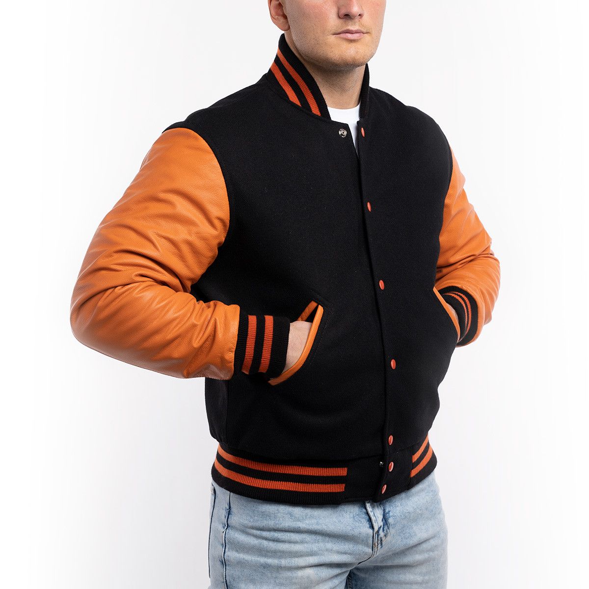 Men Varsity Jacket - Letterman Jacket - MarryN