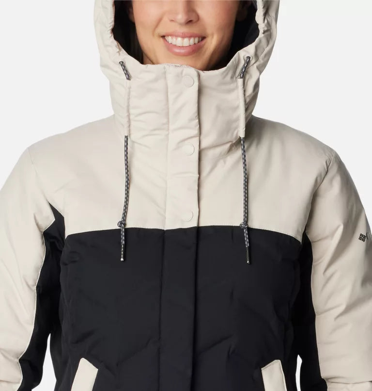 Waterproof Hooded Mid Down Jacket