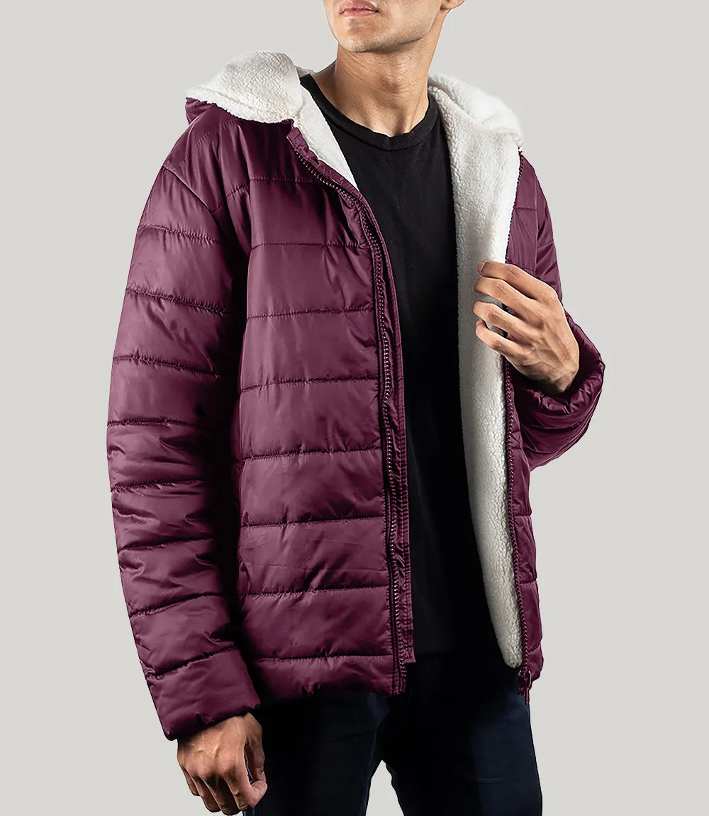 Sherpa Puffer Jacket