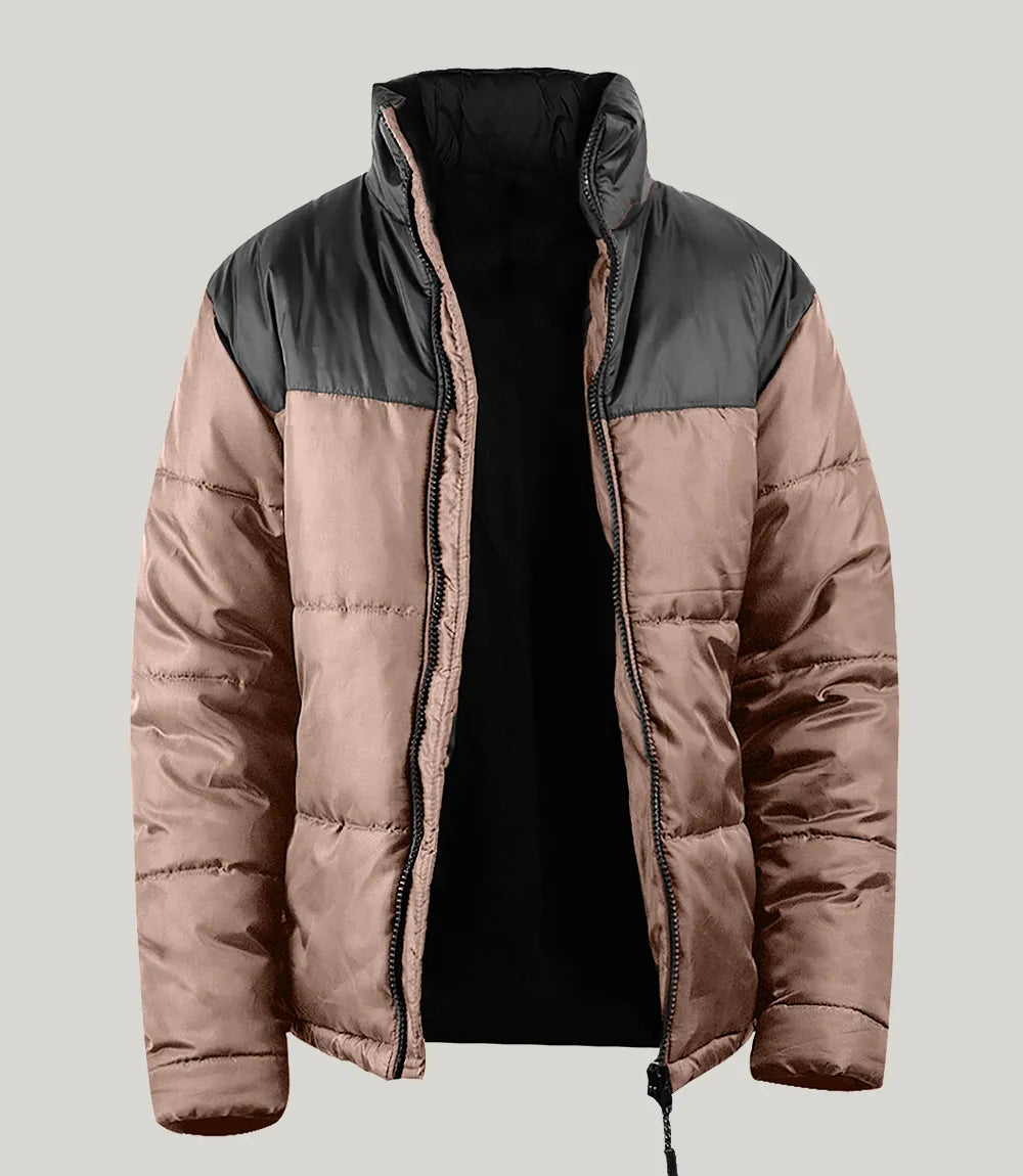 Two-Tone Puffer Jacket